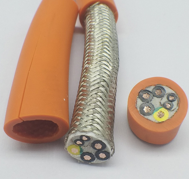 雙護套柔性屏蔽動力電纜4G2.5